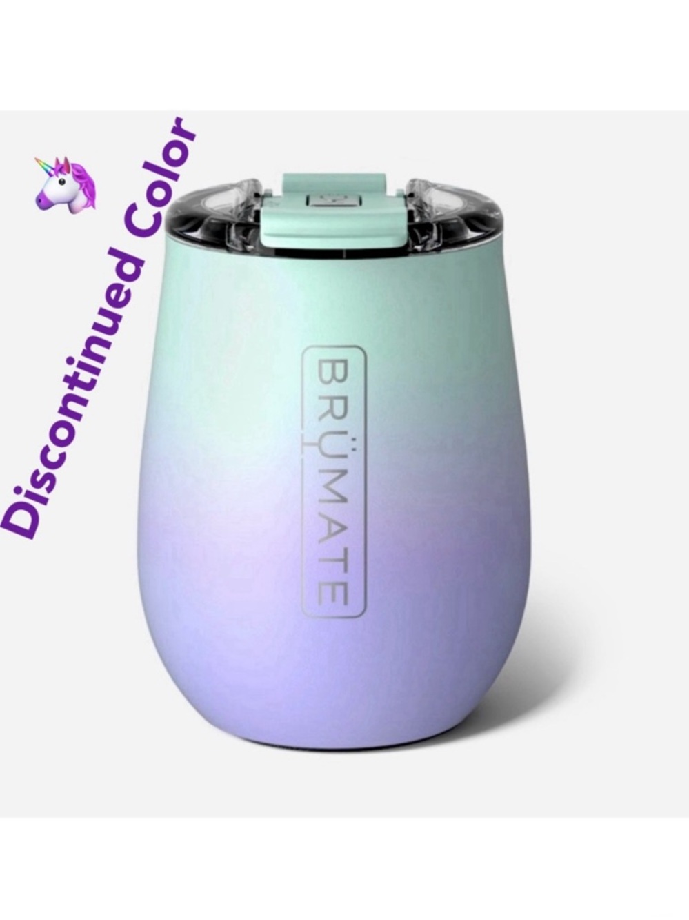 NEW! BRUMATE Lavender Haze Limited Edition Uncork’d Wine Tumbler 12oz GORGEOUS!
